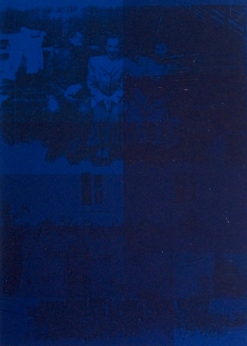 Blå. Screentryck, 47,5x35, 1997-98.